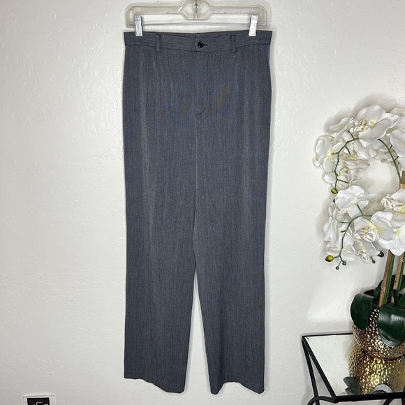 Rafaella Women's Gray Classic Form Fit Pants/Slacks Size 6 - Picture 1 of 7